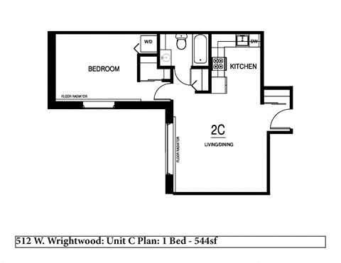 512 W Wrightwood Ave 1 Bed Apartment for Rent - Photo Gallery 8